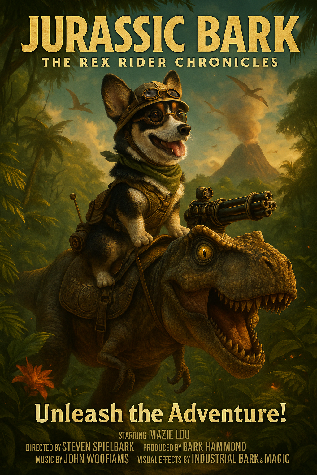 Jurassic Bark Pixel Paws Pet Portraits