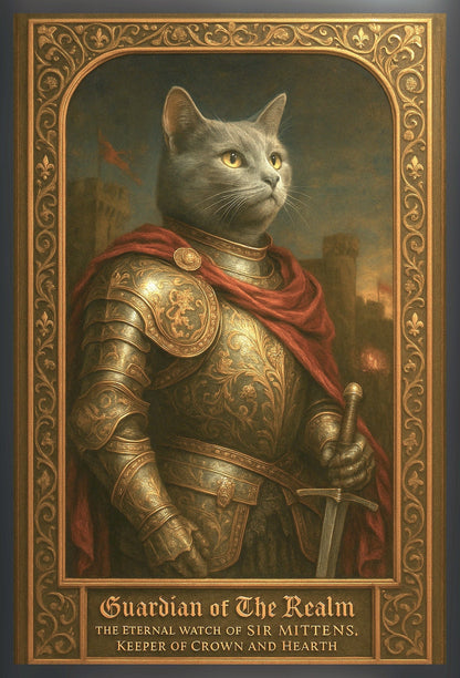 The Guardian of the Realm Pixel Paws Pet Portraits