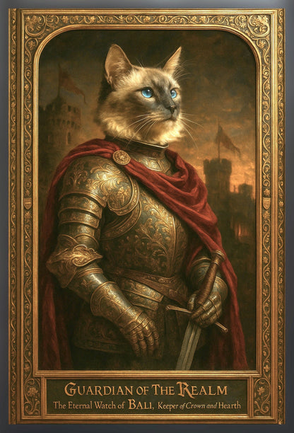 The Guardian of the Realm Pixel Paws Pet Portraits