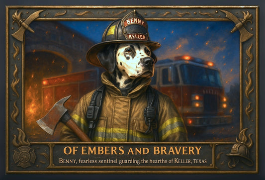 Of Embers & Bravery Pixel Paws Pet Portraits