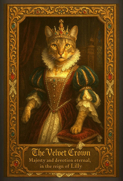 The Velvet Crown Pixel Paws Pet Portraits