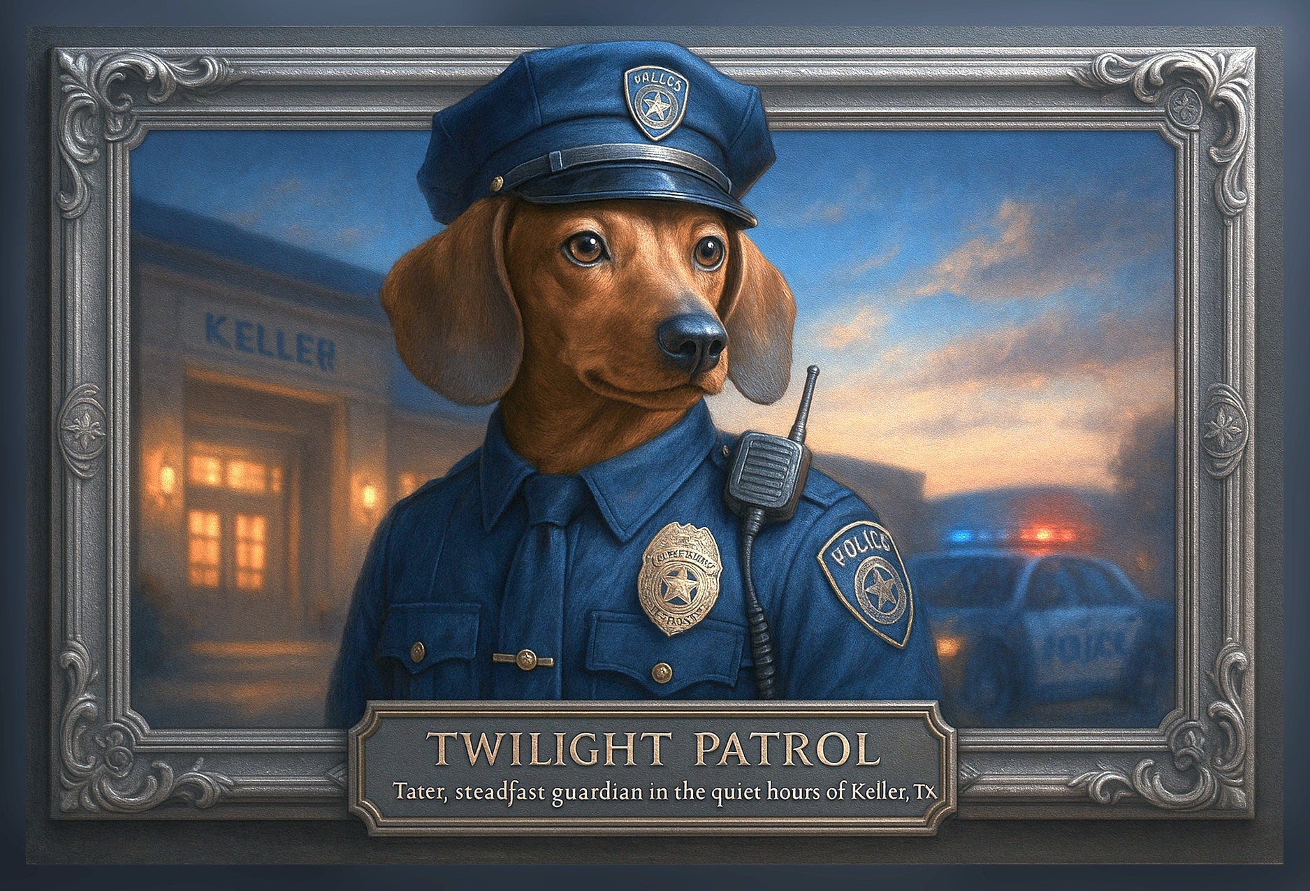 Twilight Patrol Pixel Paws Pet Portraits
