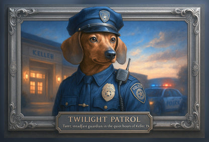 Twilight Patrol Pixel Paws Pet Portraits