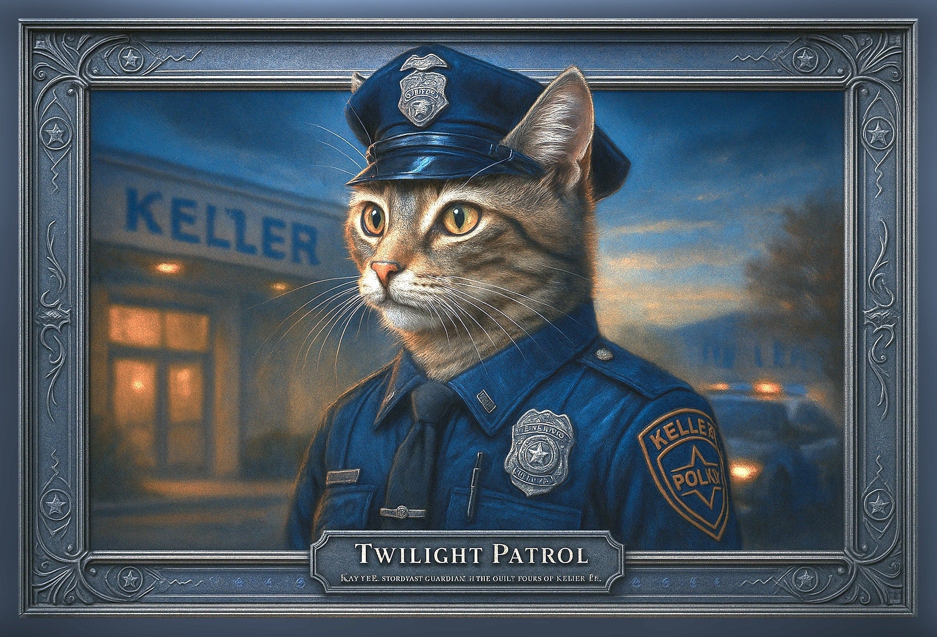 Twilight Patrol Pixel Paws Pet Portraits