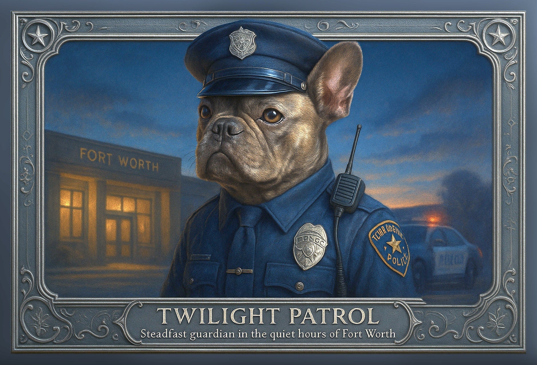 Twilight Patrol Pixel Paws Pet Portraits