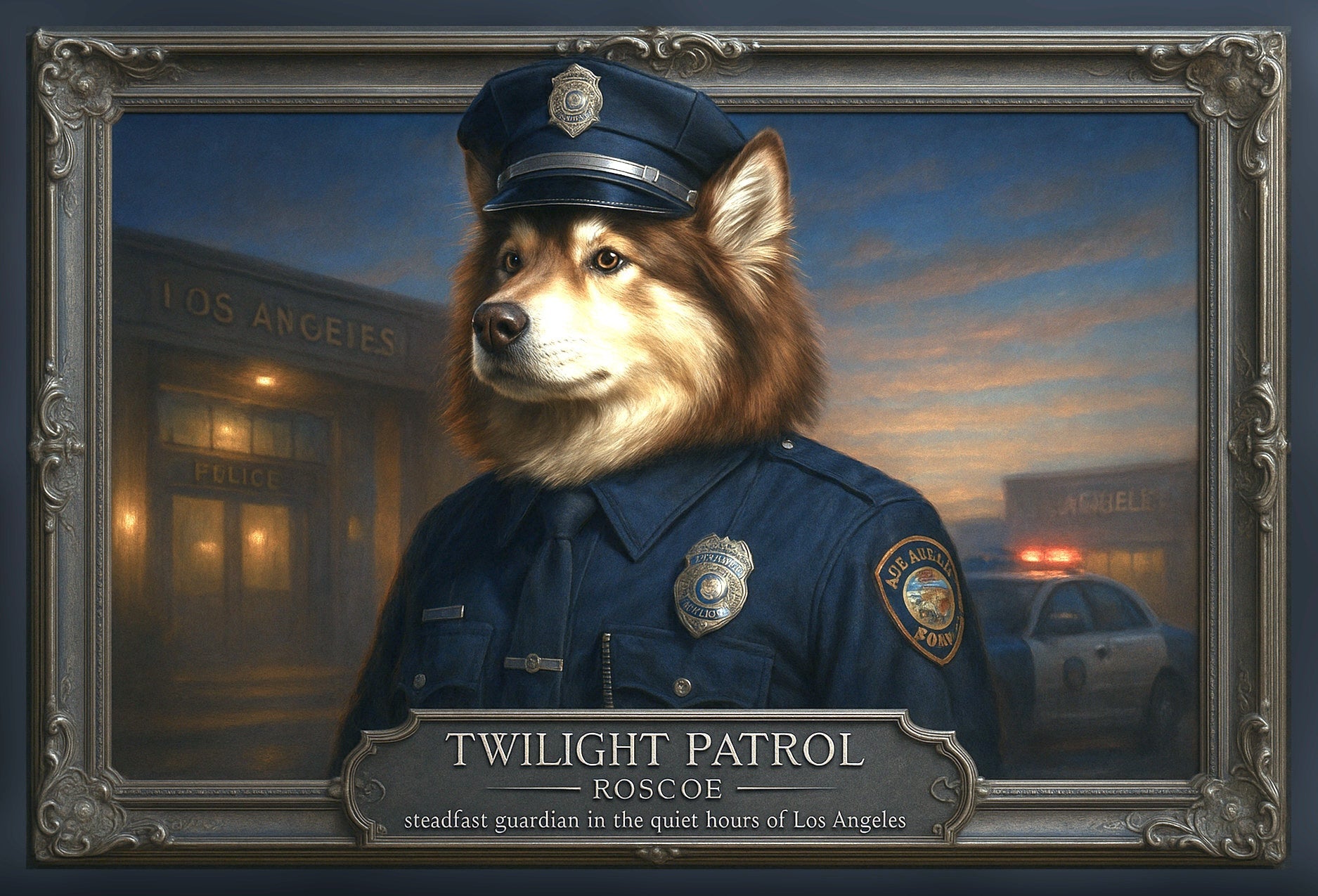 Twilight Patrol Pixel Paws Pet Portraits