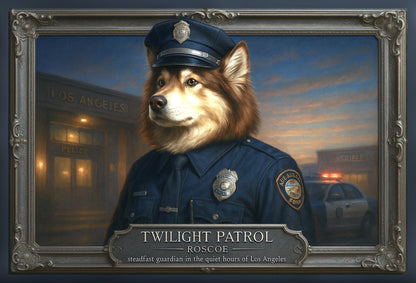 Twilight Patrol Pixel Paws Pet Portraits